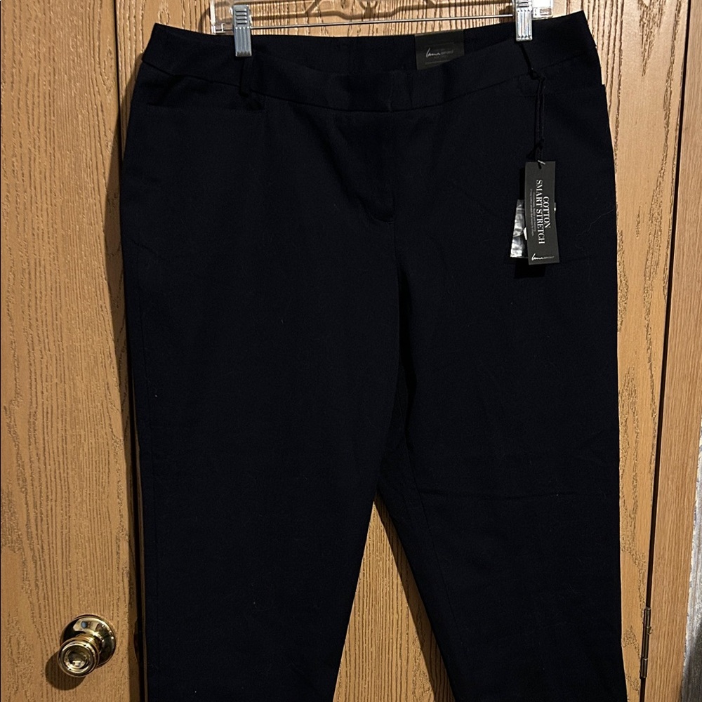 Lane Bryant Elegant Black Capris